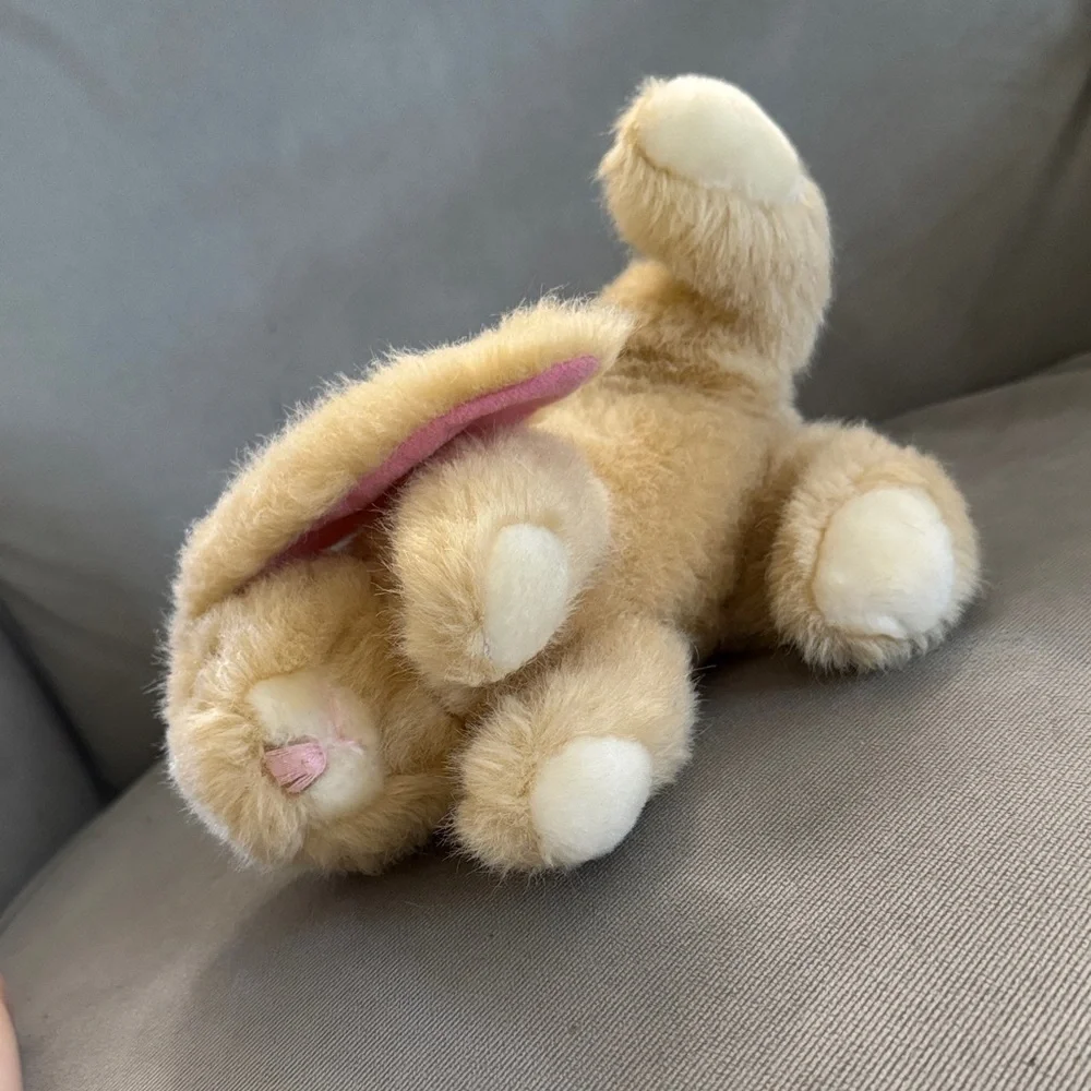 Cuddly 8” Tan Bunny Toy